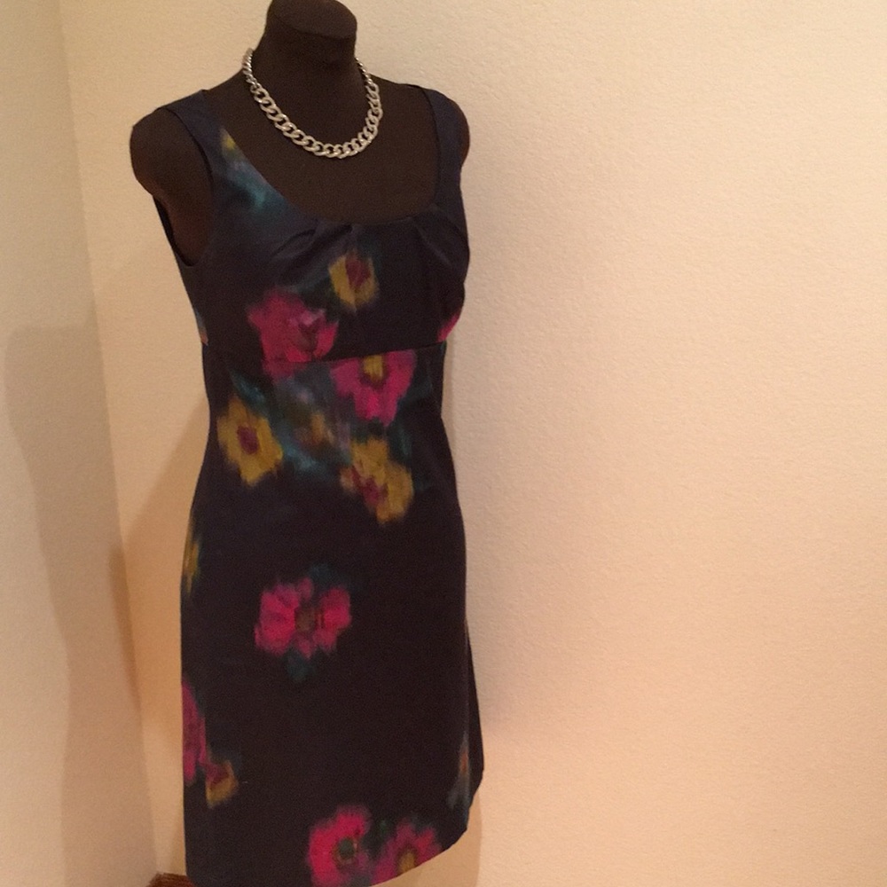 Ann Taylor silk A-line shift dress size 6